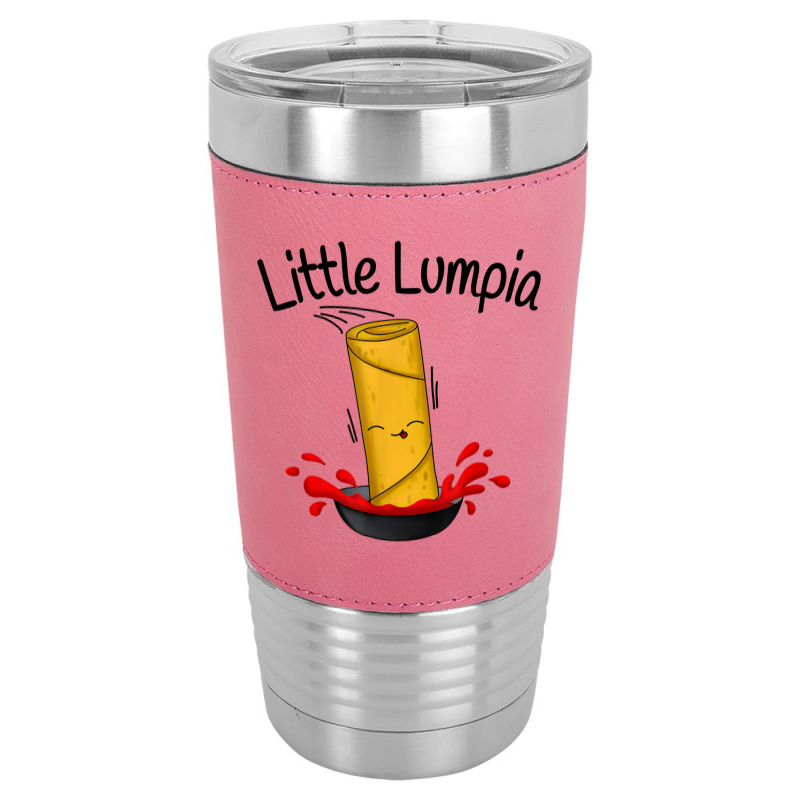 Cute Little Lumpia Filipino Spring Roll Kids Kawaii Food T Shirt Leatherette Tumbler | Artistshot