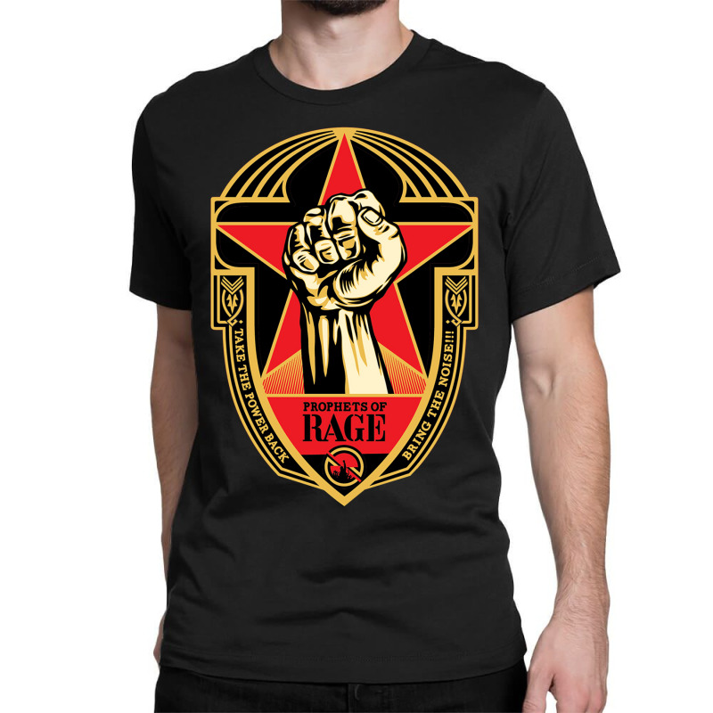 Prophets Of Rage Poster Classic T-shirt by rummily_royal | Artistshot