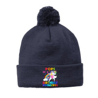 Pops Of The Birthday Princess Unicorn Rainbow Gifts T Shirt Pom Pom Beanie | Artistshot