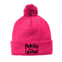 Peace For Stop War Pom Pom Beanie | Artistshot