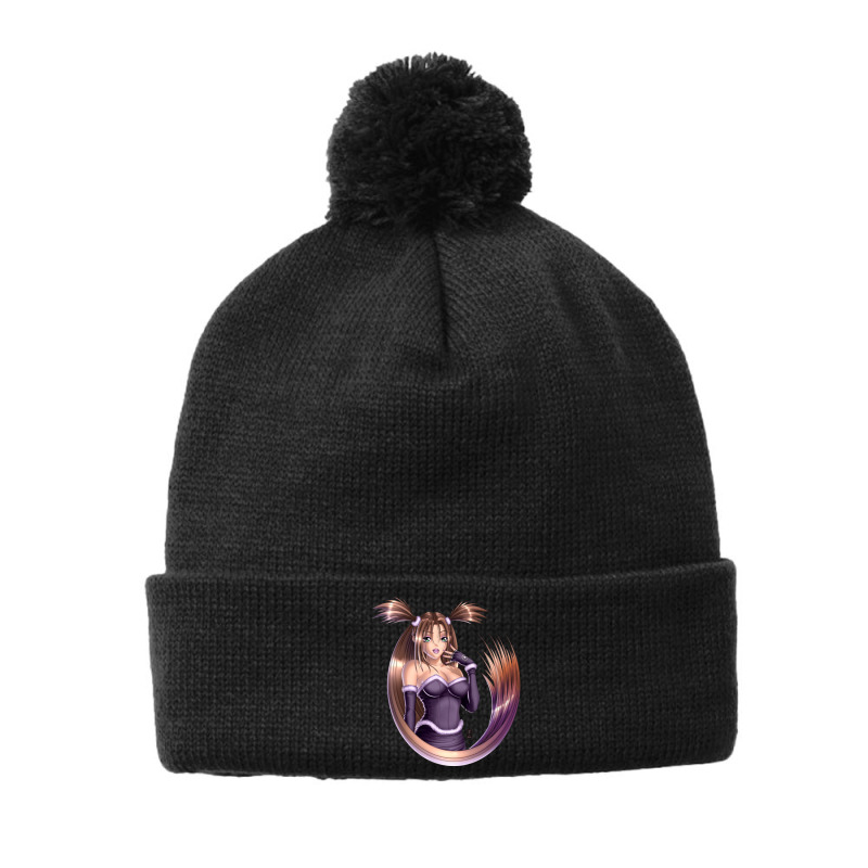 Anime Girl Nikki Pom Pom Beanie | Artistshot