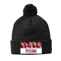 Lea Dita Jinny Soodan Denise Dark Paradise Holiday Secret Number Pom Pom Beanie | Artistshot