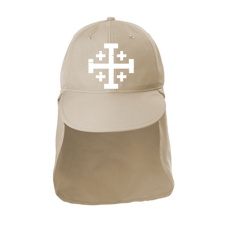 Crusader Cross Of Jerusalem Sun Shade Cap | Artistshot