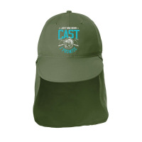 Fishing Fish Funny Fishing Just One More Cast I Promise Men Women 366 Sun Shade Cap | Artistshot