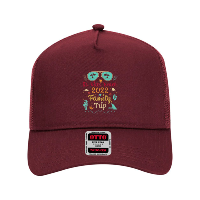 Family Trip 2022 Vacation Lost Paradise St. Kitts Beach Raglan Basebal Mesh Back Trucker Hat by Tiktify | Artistshot