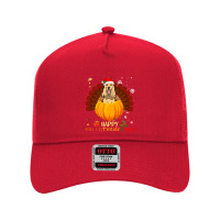 Cocker Spaniel Halloween And Merry Christmas Happy Hallothanksmas Mesh Back Trucker Hat | Artistshot