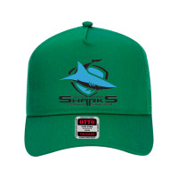 Cronulla Sharks Mesh Back Trucker Hat | Artistshot