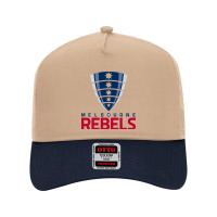 Melbourne Rebels Rugby Super League Mesh Back Trucker Hat | Artistshot