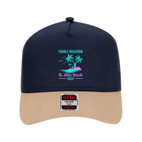 Family Vacation 2022 Vintage Lost Paradise St. Kitts Beach Premium Mesh Back Trucker Hat | Artistshot