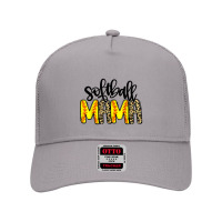 Softball Mama Mom Life Leopard Baseball Mother's Day Boys Mesh Back Trucker Hat | Artistshot