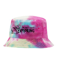 Im Not Lost Im Exploring Tie Dyed Bucket Hat | Artistshot