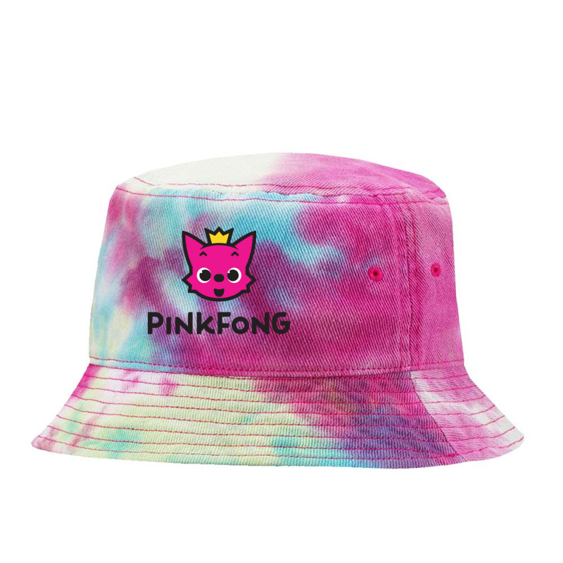 Pink Fong Cute Baby Tie Dyed Bucket Hat by coşkun | Artistshot