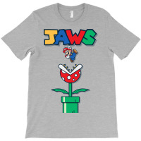 Mario Jaws T-shirt | Artistshot