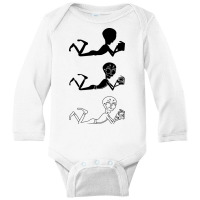 It's Time To Read A Book For The Aliens Long Sleeve Baby Bodysuit | Artistshot