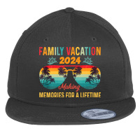 Family Vacation 2024 Family Cruise Flat Bill Snapback Cap | Artistshot