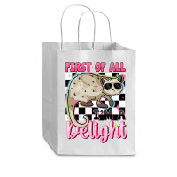 First Of All I'm A Delight Cub Paper Bag - 8 X 4 1/2 X 10 1/4 | Artistshot