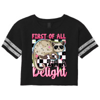 First Of All I'm A Delight Scorecard Crop Tee | Artistshot