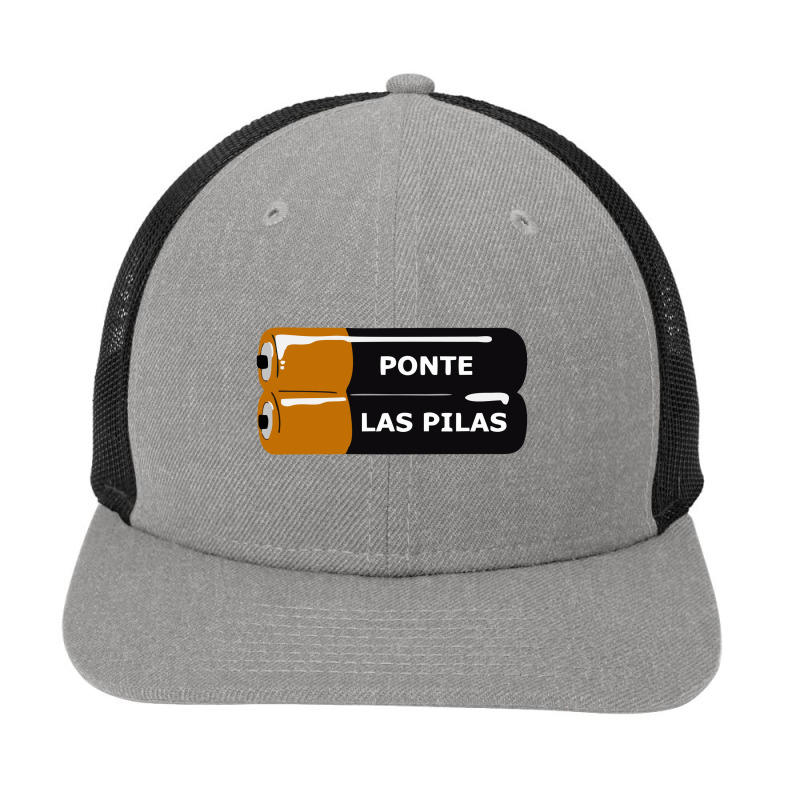 Ponte Las Pilas Snapback Trucker Cap by durmisie | Artistshot