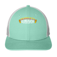 Chancleta Survivor Latin American Funny Hispanic Heritage T Shirt Snapback Trucker Cap | Artistshot