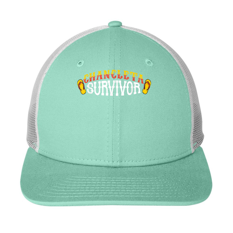 Chancleta Survivor Latin American Funny Hispanic Heritage T Shirt Snapback Trucker Cap by survisgn | Artistshot