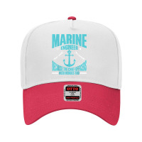 Maritime Engineering Marine Engineering Marine Engineer Adjustable Baseball Cap | Artistshot