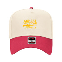 Combat Veteran Afghanistan T Adjustable Baseball Cap | Artistshot