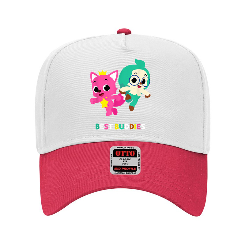 Pinkfong Wonderstar Best Buddies Pinkfong And Hogi T Shirt Adjustable Baseball Cap by bisonrbbatteg | Artistshot