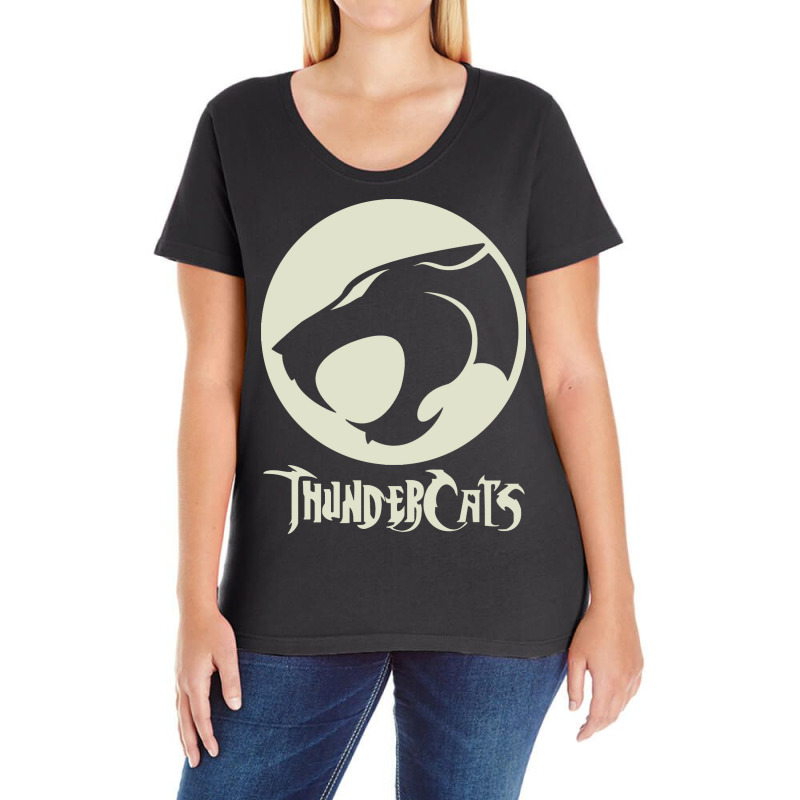 Thundercat Blackred Blues Ladies Curvy T-Shirt by jhajal shop | Artistshot