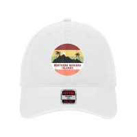 Islands Mountain And Palms T Shirt Dyed Cap | Artistshot