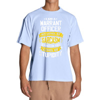 Officer Idea Funny Sarcasm Joke Warrants Officer T Shirt Urban Heavy T-shirt | Artistshot