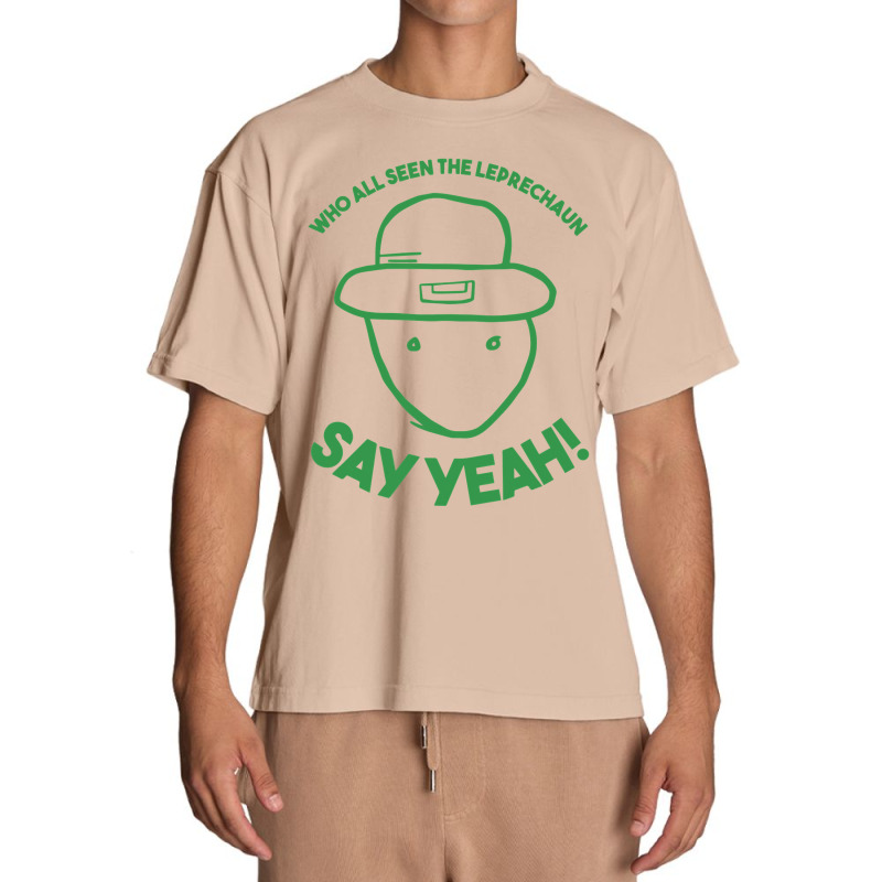 Amateur Leprechaun Sketch Mobile Alabama St Patrick's Day Urban Heavy T-shirt by trokeryth | Artistshot