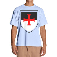 Knights Templar Shield Cross Crusades Side Print T Shirt Urban Heavy T-shirt | Artistshot