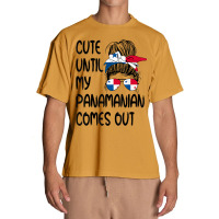 Funny Cute Until My Panamanian Comes Out T Shirt Urban Heavy T-shirt | Artistshot