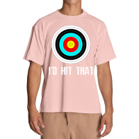 I'd Hit That Archery Shooting Target Funny Urban Heavy T-shirt | Artistshot