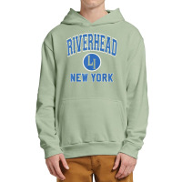 Riverhead New York Li Ny Varsity Style Blue Print T Shirt Urban Pullover Hoodie | Artistshot