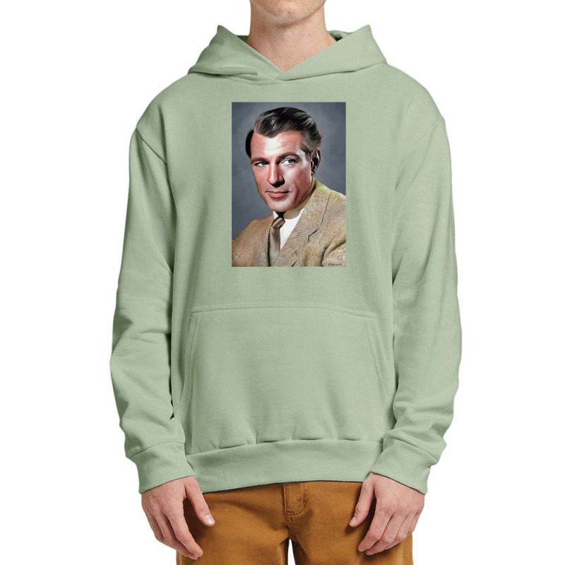 Gary Coper Illustration Urban Pullover Hoodie by gloomychuu | Artistshot