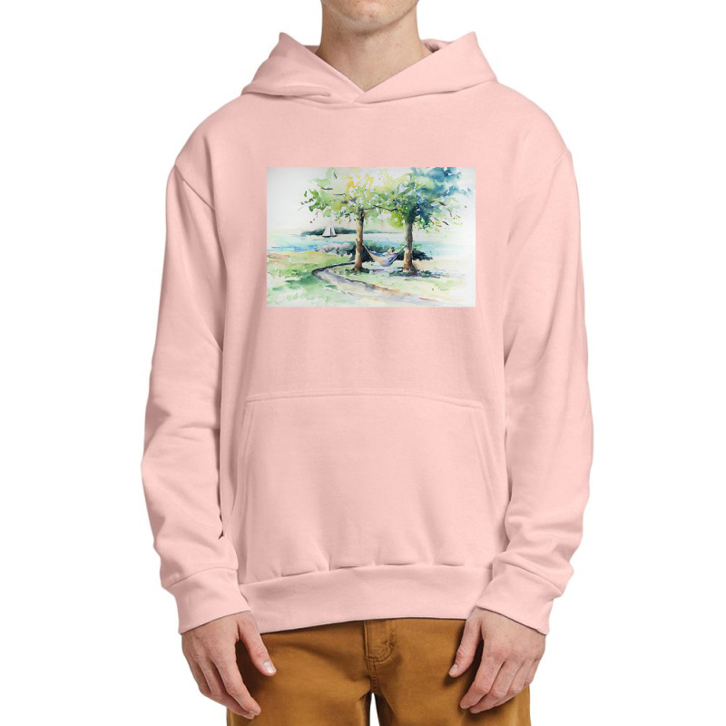 Hammock In The Park Urban Pullover Hoodie by gloomychuu | Artistshot