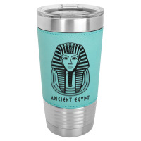 Ancient Egypt Sphinx Egyptologist Anubis Pyramids Souvenir T Shirt Leatherette Tumbler | Artistshot