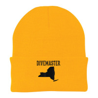 New York Divemaster Scuba Diving Instructor Dive Flag Style T Shirt Beanie | Artistshot