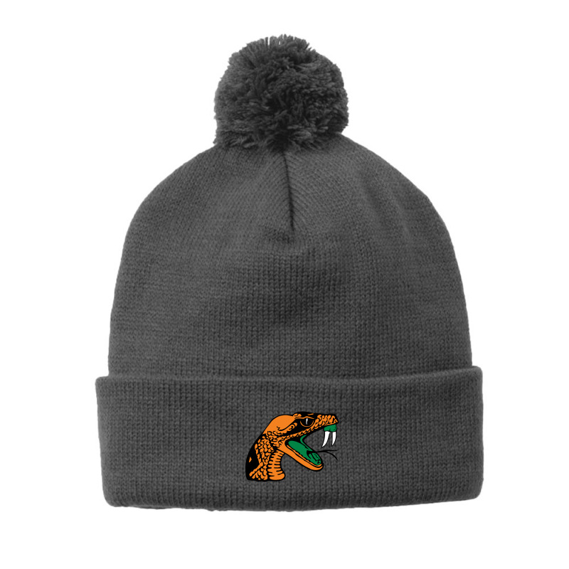 Florida A&m Rattlers Pom Pom Beanie by tonyleo | Artistshot