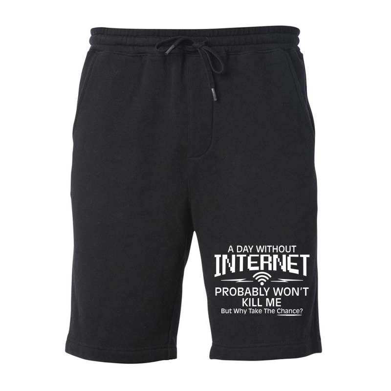 Day Internet Fleece Short by h4ikal | Artistshot