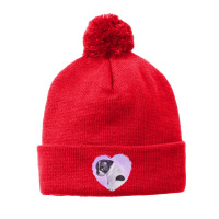 Boston Terrier Puppy Pom Pom Beanie | Artistshot