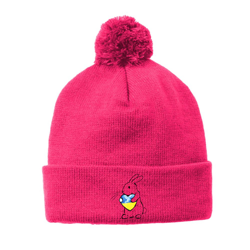 Bunny Pom Pom Beanie | Artistshot