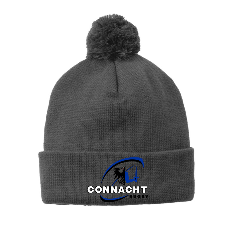 Connacht Rugby Pom Pom Beanie by SomArt | Artistshot