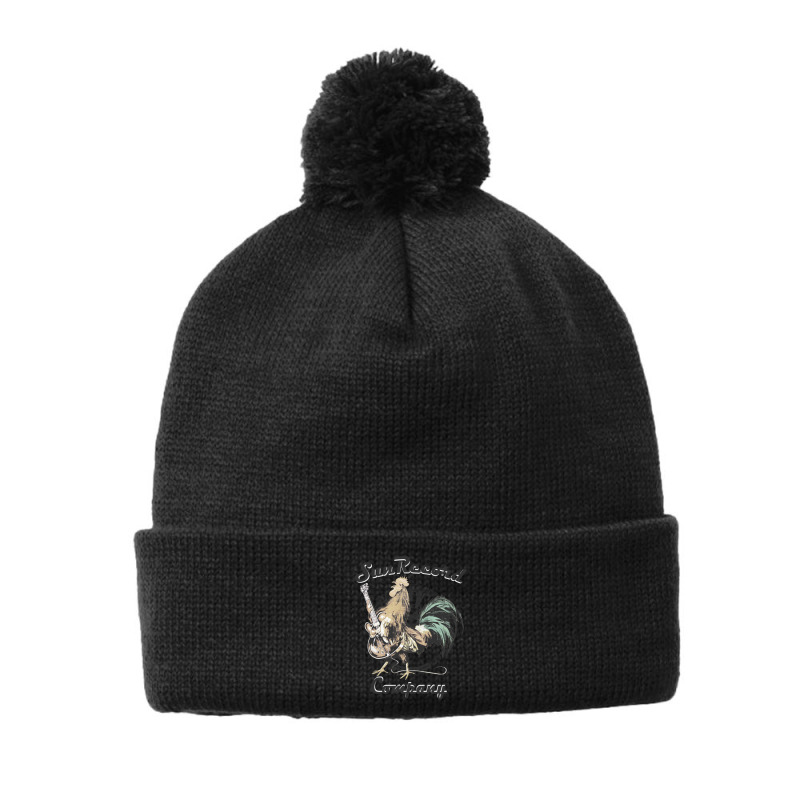 Guitarist Chicken Pom Pom Beanie by sharonaconklinnf | Artistshot