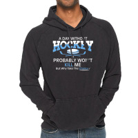 Day Hockey Vintage Hoodie | Artistshot