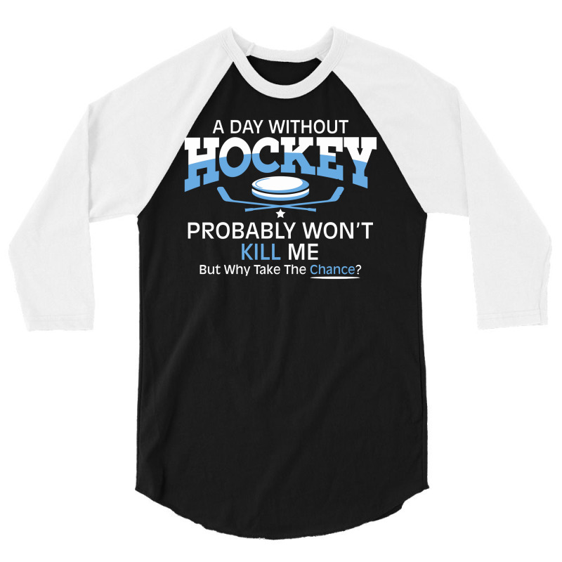 Day Hockey 3/4 Sleeve Shirt by h4ikal | Artistshot