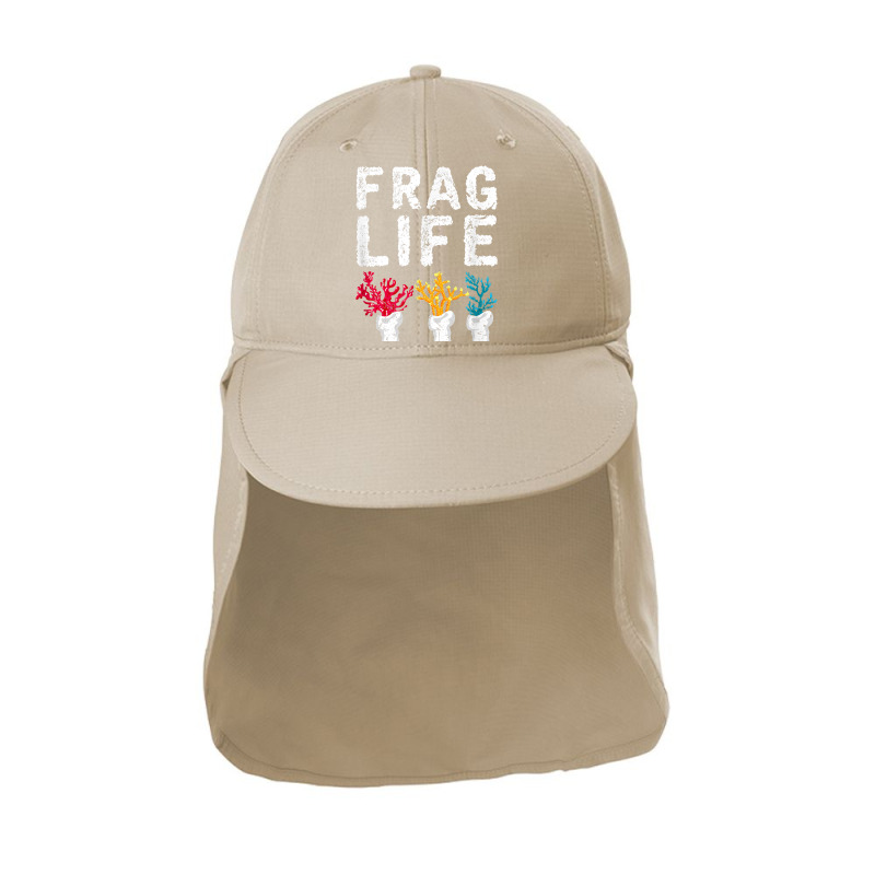 Frag Life Saltwater Reef Tank Funny Aquarium T Shirt Sun Shade Cap by JahmayaWhittle | Artistshot