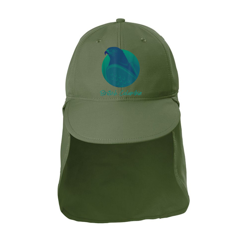 British Columbia Bc Osprey Sea Green Raptor Ocean Bird T Shirt Sun Shade Cap by sosieclaton | Artistshot