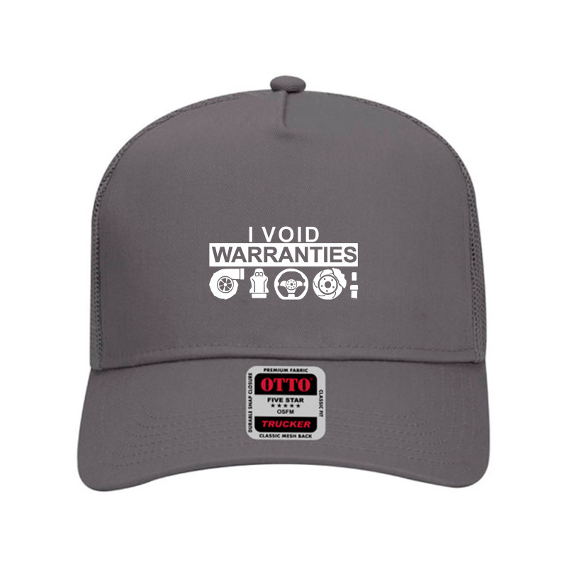 I Void Warranties Mesh Back Trucker Hat by rajaaempat | Artistshot